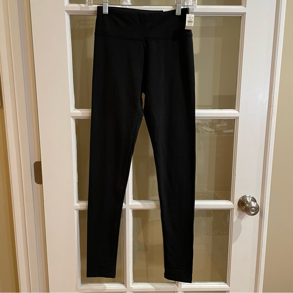 OFFLINE Aerie Legging Regular Rise Long Inseam Small Black Athleisure Black New!